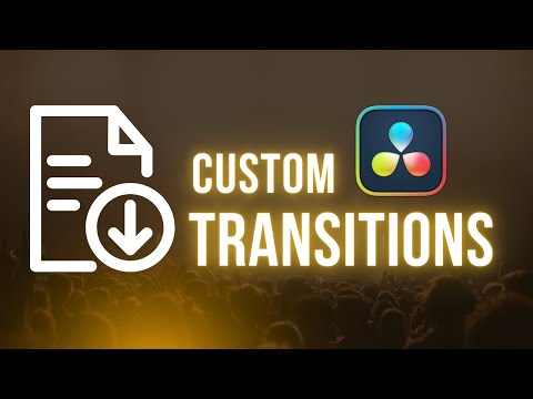 How to Create Custom Transition Presets in DaVinci Resolve 19