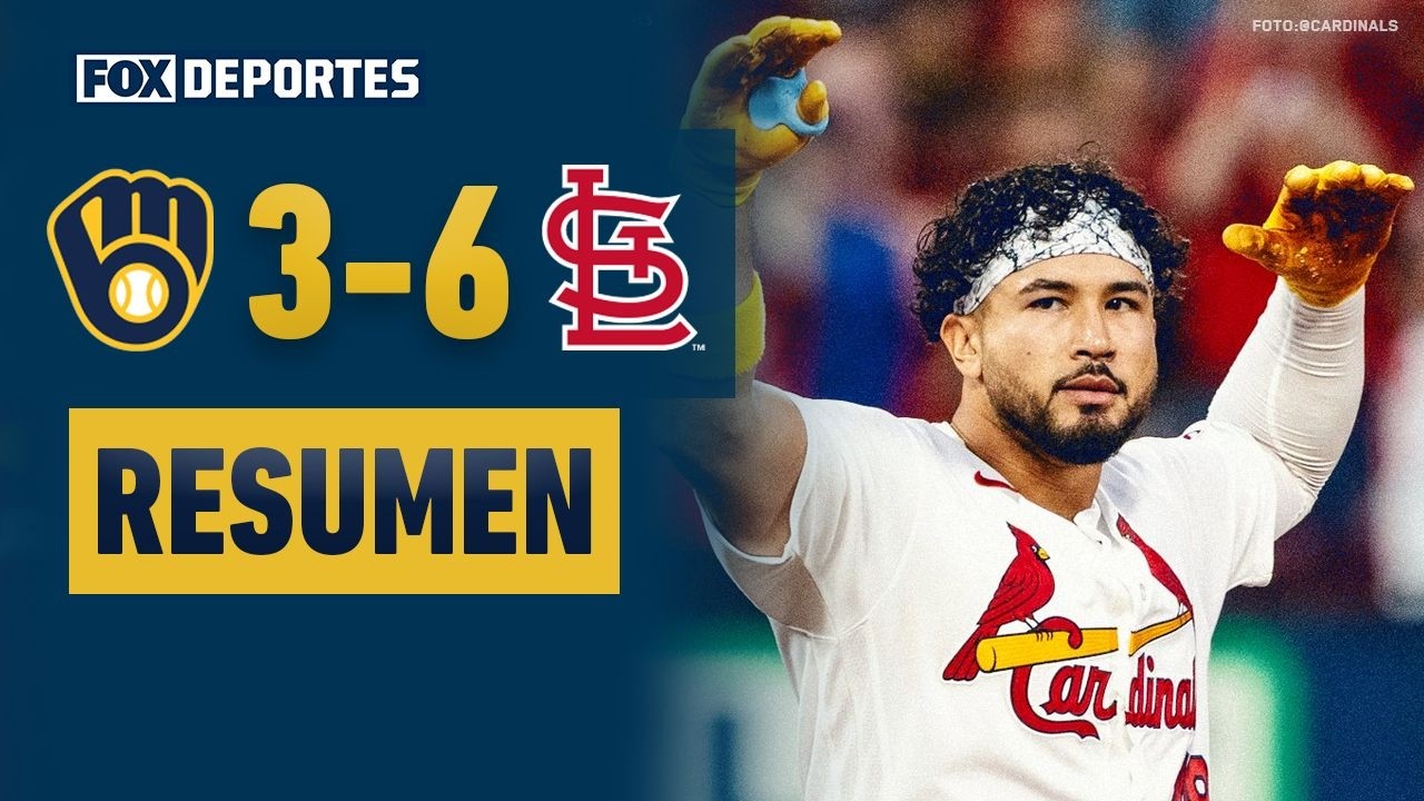 ⚾ MILWAUKEE BREWERS 3-6 ST. LOUIS CARDINALS | Baseball efectivo para los 'Cards' | HIGHLIGHTS | MLB