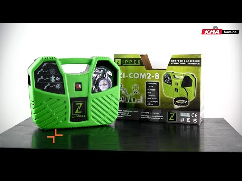 Компрессор безмасляный ZIPPER ZI-COM2-8 180л/мин 8Бар - фото 1 - id-p1861567673