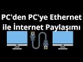 How To Share Internet From PC To PC Via Ethernet Cable