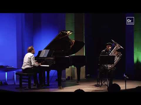 Vladislav Blazhevich "Lento Fantastico: Solo Etude" for Contrabass Tuba and Piano Live at Gravíssimo