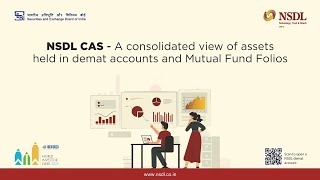 NSDL CAS  - A consolidated view of assets held in demat accounts and Mutual Fund Folios #nsdl