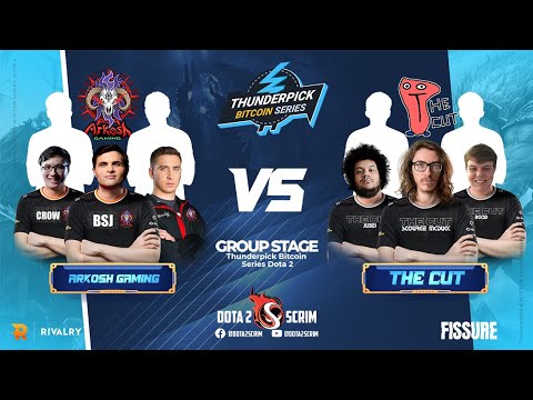 Arkosh Gaming vs The Cut - Thunderpick Bitcoin Series - Group Stage - BO3