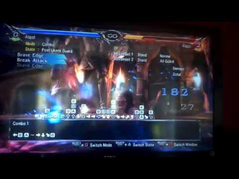 Soul Calibur V - Algol Advanced Combo