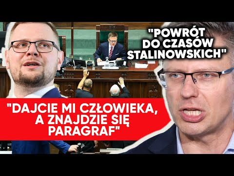 "Powrót do czasów stalinowskich". Woś bez immunitetu. Warchoł zbulwersowany: Hucpa polityczna!