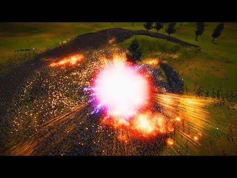 40.000 Heroes try to beat 1 Chuck Norris ! Ultimate Epic Battle Simulator 2 - UEBS 2