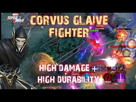 MARVEL SUPER WAR: Corvus Glaive SOLO TOP - Ranked Gameplay