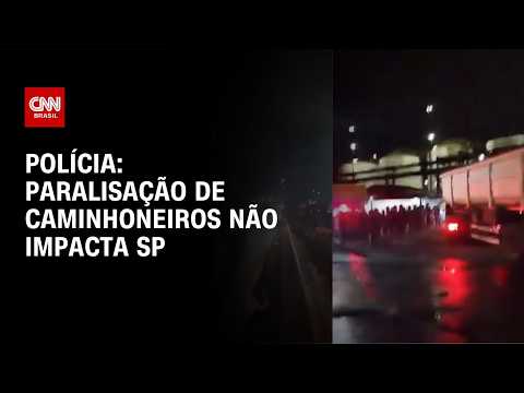 Greve dos caminhoneiros: Polícia diz que não há impactos no trânsito | HORA H