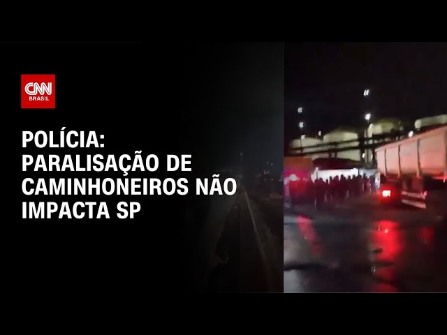 Greve dos caminhoneiros: Polícia diz que não há impactos no trânsito | HORA H