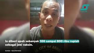 Joki Vaksin di Pinrang Viral, Disuntik 16 Kali Demi Duit