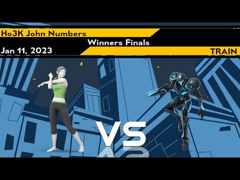 Xeno275 W.Finals - John Numbers (Wii Fit Trainer) Vs. TRAIN (Dark Samus) - SSBU Ultimate Tournament
