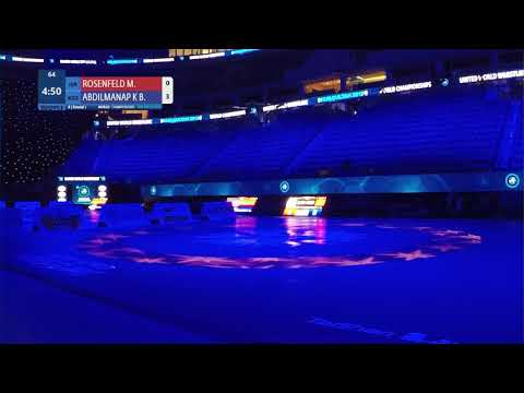 Round 1 Women's GP No-Gi - 64 kg: M. ROSENFELD (ISR) v. B. ABDILMANAP K (KGZ)