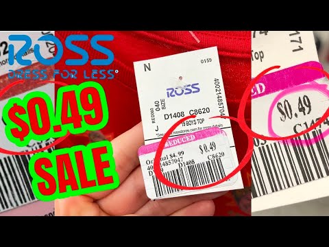 ROSS $0.49 CENT SHOPPING SALE