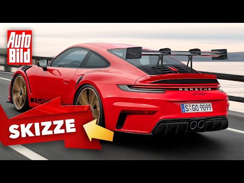 Porsche 911 GT3 RS (2021): Skizze - 992 - Neuvorstellung - Marktstart