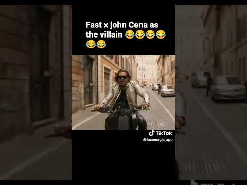 if John Cena was the villain on fast x