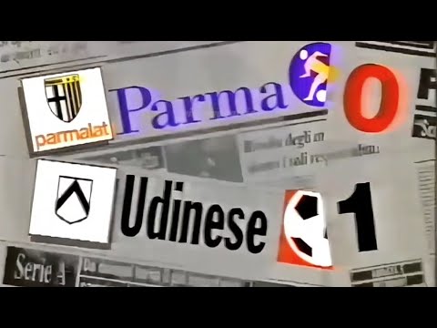 Parma-Udinese 0:1, 1993/94 - Domenica Sportiva (Valerio Bertotto)
