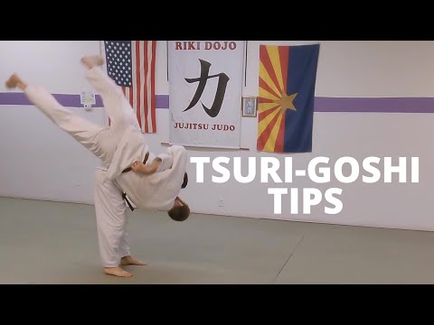 Tsuri-Goshi Tips | Riki Judo Dojo — judo technique demonstration