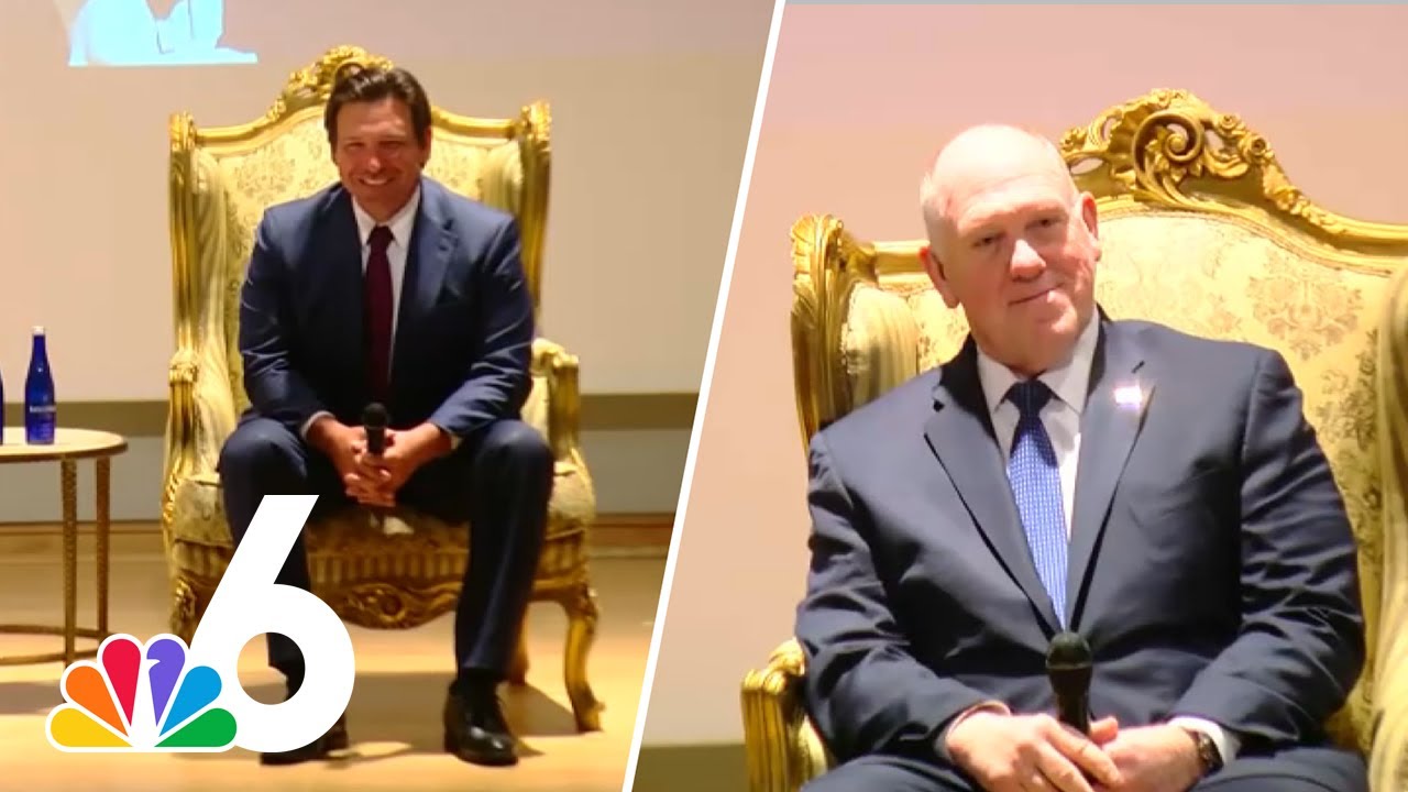 Gov. DeSantis holds roundtable with U.S Border Czar Tom Homan in Florida