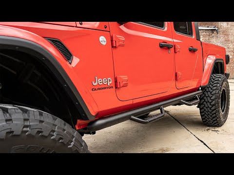 Jeep Gladiator JT Nerf Steps by Rough Country