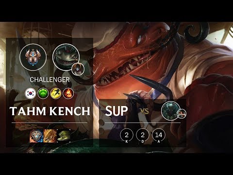 Tahm Kench Support vs Pyke - KR Challenger Patch 10.9