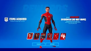 How To Get SPIDER-MAN NO WAY HOME Skin for FREE In Fortnite🕷
