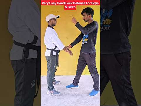 Very Esay Hand Lock Defense For Boys & Girl’s 😱🥋 #selfdefense #judo #selfdefence #martialarts