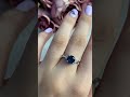 Серебряное кольцо с топазом Лондон Блю 1.027ct