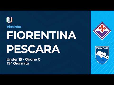 Highlights Fiorentina-Pescara | 19ª giornata Campionato Under 15 | stagione 2025-26