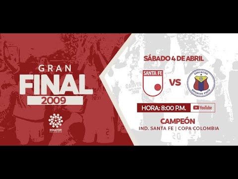 CLÁSICOS DIMAYOR |Santa Fe vs. Deportivo Pasto (2009) | Santa Fe CAMPEÓN- Copa Colombia