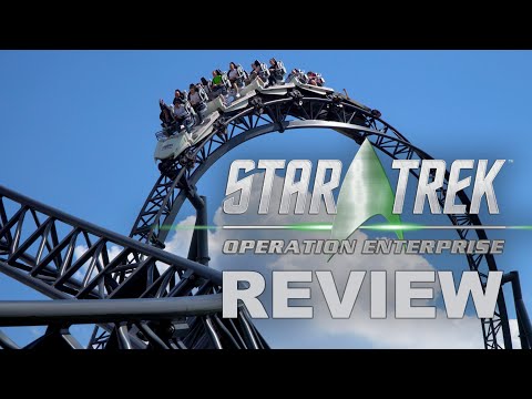 Star Trek: Operation Enterprise Review Movie Park Germany MACK Rides Multi-Launch Coaster
