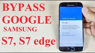 Remove Google Account Samsung S7 T-Mobile SM-G930T 7.0 - BYPASS FRP 2018