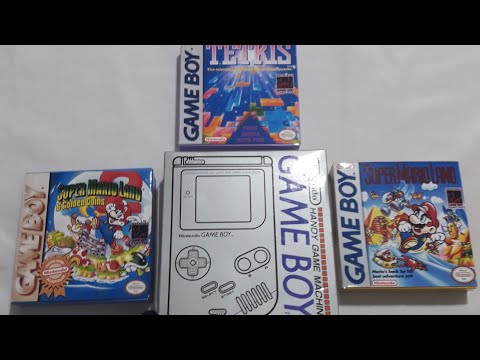 Unboxing the Original Game Boy classic Japanese!