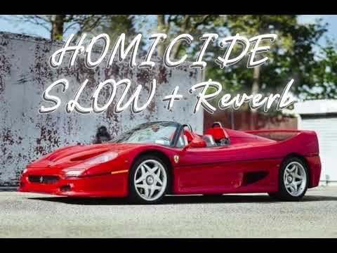 HOMICIDE 🚀 Sidhu Moosewala 🍀 [ Slow + Reverb ]