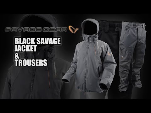 Jacheta Savage Gear Black Savage Jacket