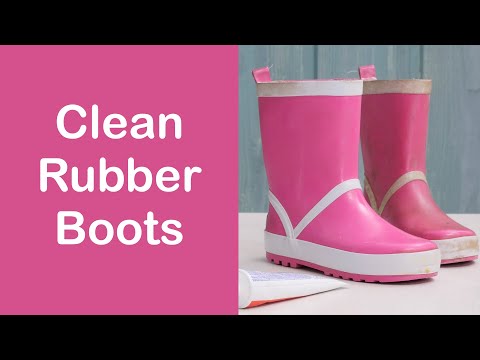 How to Clean Rubber Boots