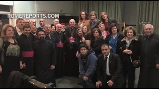 “The Pope sent me to Syria to bring families some help and Gospels in Arabic”