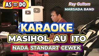 Download lagu KARAOKE MASIHOL - NADA STANDART CEWEK -  MARSADA BAND - AS = DO mp3