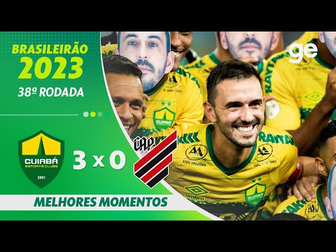 Gols e lances de Cuiabá x Athletico Paranaense