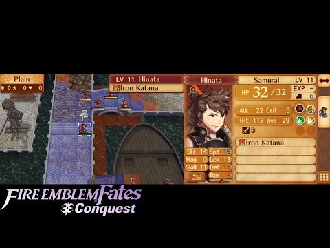 Fire Emblem Fates Conquest Lunatic Blind Chapter 10