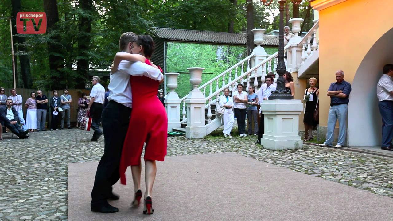 Dinara Gracheva & Denis Kozinov, Moscow, "Argentine Nights" in Arkhangelskoye estate 06.08.2011