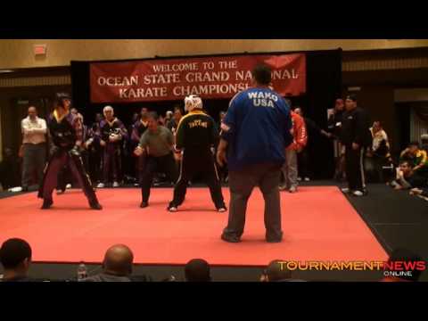 Straight Up vs Off the Line Round 2 Mens Team Fighting at Ocean State Grand Nationals 2011