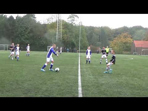 Sml jo13 1 - Blauw wit jo13 1 1e helft