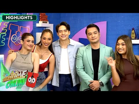 Chikahan with the cast of "What Lies Beneath" JM de Guzman, Jameson Blake | Showtime Online U