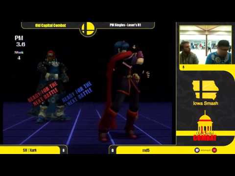 OCC Project M Singles - Losers Semis - Spicy (Ganondorf, Sheik) vs Landon (Marth)