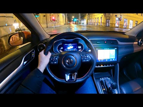 MG ZS 2022 - NIGHT POV test drive (111 HP petrol, Luxury)