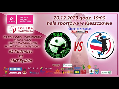 Tauron Puchar Polski w piłce siatkowej mężczyzn mecz 3 rundy KS Rudziniec vs MKS Będzin