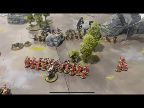 Halls of Thranduil Vs Mordor -800pts- Fog of War