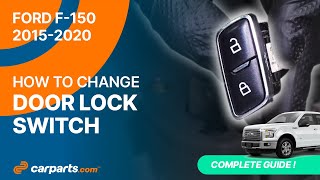How to replace the Door Lock Switch 2015-2020 Ford F-150 🔓
