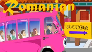 Wheels on The Bus Romanian | Rotile autobuzului se invartesc in Romana | Wheels on The Bus Songs gameplay video by Brooke Butterfly, 1:57 duration