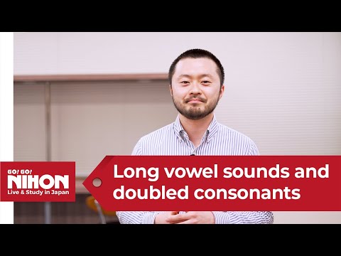 Double consonants and long vowels in Japanese pronunciation